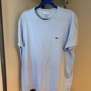 Lacoste Men's Sky Blue Short Sleeve Tee